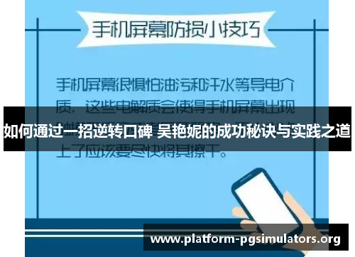 如何通过一招逆转口碑 吴艳妮的成功秘诀与实践之道 如何通过一招逆转口碑 吴艳妮的成功秘诀与实践之道